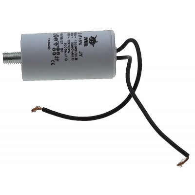конденсатор JYUL CBB-60L 5мкф - 450 VAC болт + дроту(30*59 mm)