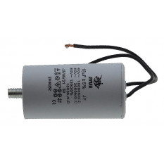 Конденсатор JYUL CBB-60L 18мкф - 450 VAC болт + провода (40*73 mm)