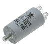 Конденсатор JYUL CBB-60M 1мкф - 450 VAC болт + клеми (30*57 мм)
