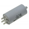 Конденсатор JYUL CBB-60M 7,5мкф - 450 VAC болт + клеммы (35*66 mm)