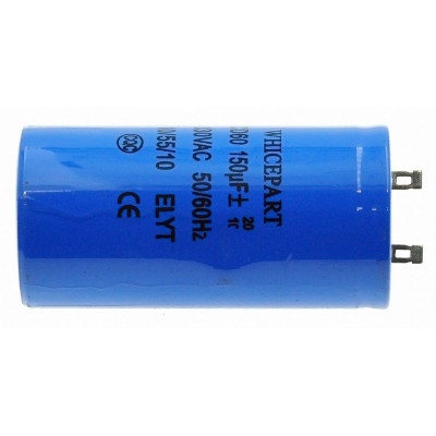конденсатор JYUL CD-60 150мкф - 300 VAC Пусковий - 50Hz. (45*101 mm)
