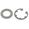Стопорное кольцо + шайба опорная d23*38 болгарка Bosch 230 оригинал 1607000342