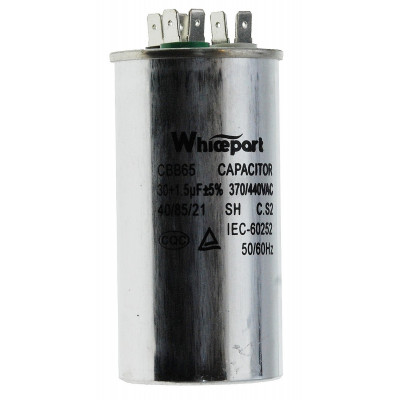 Конденсатор JYUL CBB-65 30+1.5мкф - 450 VAC алюминий (50*100 mm)