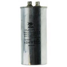 Конденсатор CBB-65 120мкф 450 VAC алюминий JYUL (60*130 mm)