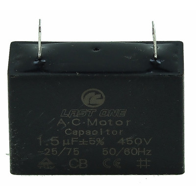 Конденсатор Last One 1,5мкф прямоугольный HY88-A CBB-61 (38*15*26мм)