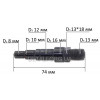 Шпиндель с шариком дрели Sparky BUR 102E оригинал 123165