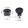 Тумблер круглый 2 положения 2 контакта d 23 mm 6A