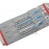 Пилка Bosch по металу T123X, 1,2-2,6×100 мм, 3 шт оригинал 2608638472