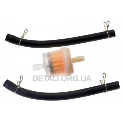 Фильтр топливный VJ Parts комплект d6*D29*L53/28 цилиндрический с бумажным элементом+магнит "MANLE"