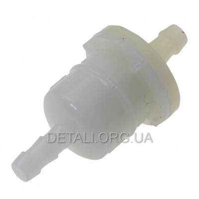 Фільтр паливний VJ Parts d7*D27*L57/27 циліндричний з паперовим елементом "KМ"