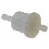 Фільтр паливний VJ Parts d7*D27*L57/27 циліндричний з паперовим елементом "KМ"