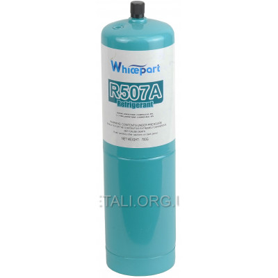Фреон хладагент R507А 700 грамм Trifluoroethane 50%/ Pentafluoroethane 50%