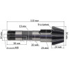 Вал промежуточный мотоблок 178F/186F (6/9Hp)