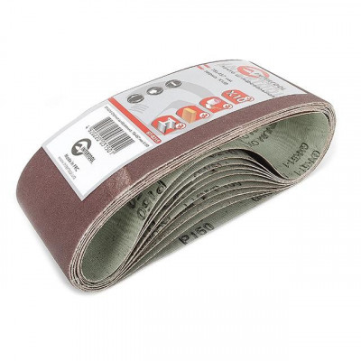 Лента шлифовальная 75 * 457 мм, зерно 150 уп.10 шт.