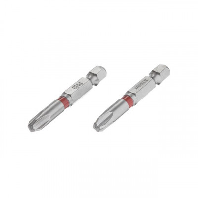 Комплект отверточных насадок PH3 1/4'*50мм, S2, уп.2шт., STORM