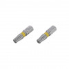 Комплект отверточних насадок Torx T30 1/4 25мм S2 уп.2 шт STORM