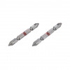 Комплект отверточних насадок PH2/PH1 1/4 60мм S2 уп.2 шт STORM