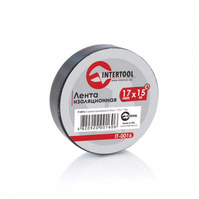 Стрічка ізоляційна 0.15mm * 17mm * 15m чорна