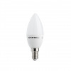 Лампа світлодіодна LED C37, E14, 5Вт, 150-300В, 4000K, 30000г, гарантія 3 роки.