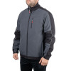 Куртка SOFTSHELL темно-серая, ткань 300 GSM 100D, 96% полиэстр и 4% эластан, S