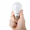 Лампа светодиодная LED A60, E27, 10Вт, 150-300В, 4000K, 30000ч, гарантия 3года