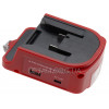 Адаптер перехідник WTL-CP (ЗП) USB/Type-C з ліхтариком для акумуляторів Einhell 18В