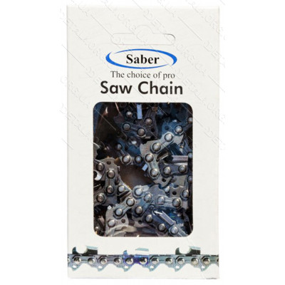 Цепь 60 звеньев (30 зубов) Saber супер зуб шаг 3/8 паз 1,5