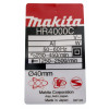 Фирменная табличка с основными характеристиками перфоратора Makita HR4000С оригинал 858714-3