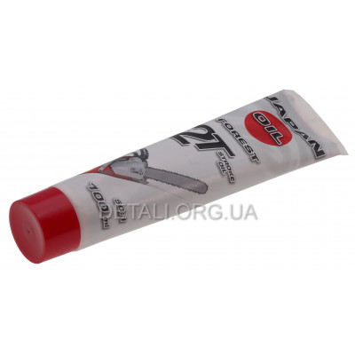 Масло для двухтактных двигателей Japan Oil 2T тюбик 100 ml