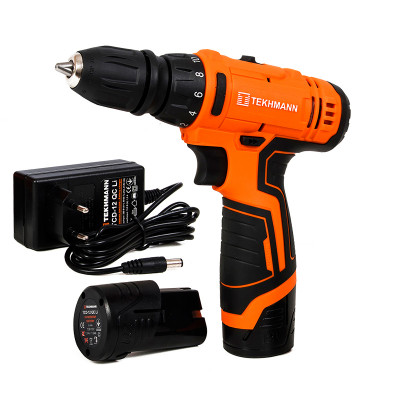 Шуруповерт аккумуляторный Tekhmann TCD-12 QC Li