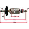 якір болгарка Bosch GWS 7-115 E ( 153*35 посадка 8мм)