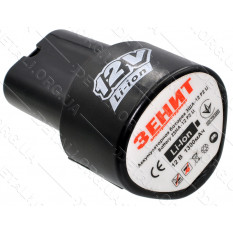 Аккумулятор шуруповерт Зенит ЗША 12-Р2 Li 1300 mAh