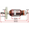 Якорь перфоратора Crown CT18116 BMC (162*41 5-з право)