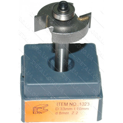 Фреза Globus Item 1023 D33mm l10mm d8mm  Z2