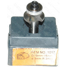 Фреза Globus Item 1017 D19mm l6mm d8mm R3mm