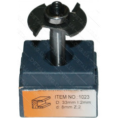 Фреза Globus Item 1023 D33mm L2mm d8mm Z : 2