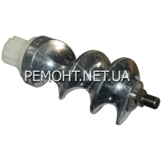 шнек мясорубки L128,5 D1 10mm квадрат пластиковая втулка