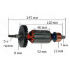 Якір лобзика Makita 4324 VJ Parts (145 * 32 5-з право) аналог 515718-5