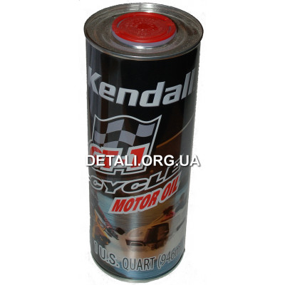 Масло для 4-х тактных двигателей Kendall 4T ж/б 1L