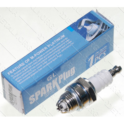 Свеча зажигания GL 3-х контактная L54mm резьба M14*1.25 9.5mm