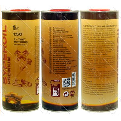Олива для двотактних двигунів Superoil 2T же/б 1L