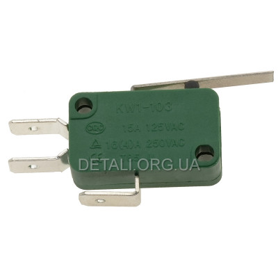 Микропереключатель Daier KW1-103-3 (16A, 250VAC)