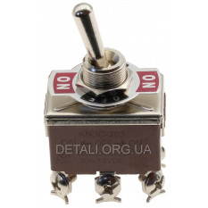 Тумблер Daier KN3C-203 антивандальный 15A 6 контактов