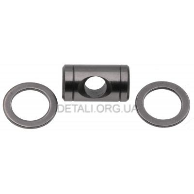 Палець + шайби пістона перфоратора Makita 2450/2470 аналог 324215-8+267104-3
