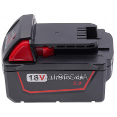 Аккумулятор Milwaukee М18 B5 (48-11-1850) Li-ion 18V 5.0Ah 90Wh