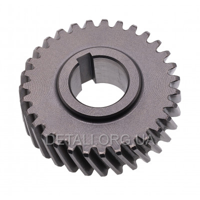 Шестерня дисковой пилы Bosch GCM 216 (d15*42 h14 31-з право) оригинал 1619PB6225