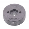 Шкив ремня шлифмашины Makita M9400 (d10*52.9 6 ручейков) оригинал 222169-2
