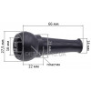 Носик на шнур перфоратора Bosch 2-26 / 2-28 (d10 L66) 1600703034