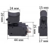 Кнопка C3JR-4B шуруповерта Makita DHP486Z оригінал 651443-5