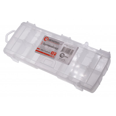 Органайзер 12 "300x115x40 мм INTERTOOL BX-4006